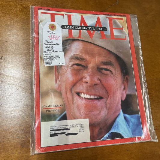 MAGAZINE, TIME COMMEMORATIVE 2004, RONALD REAGAN