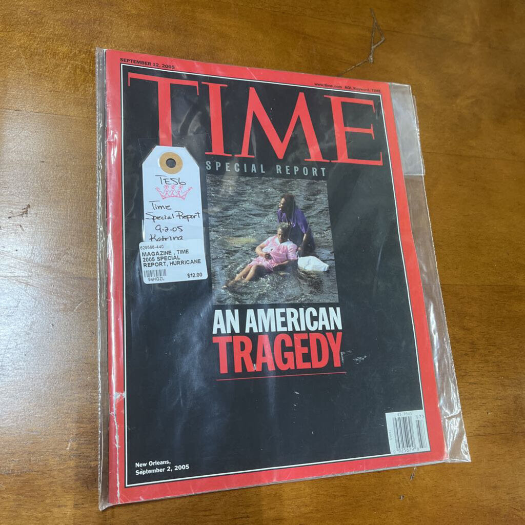 MAGAZINE , TIME 2005 SPECIAL REPORT, HURRICANE KATRINA