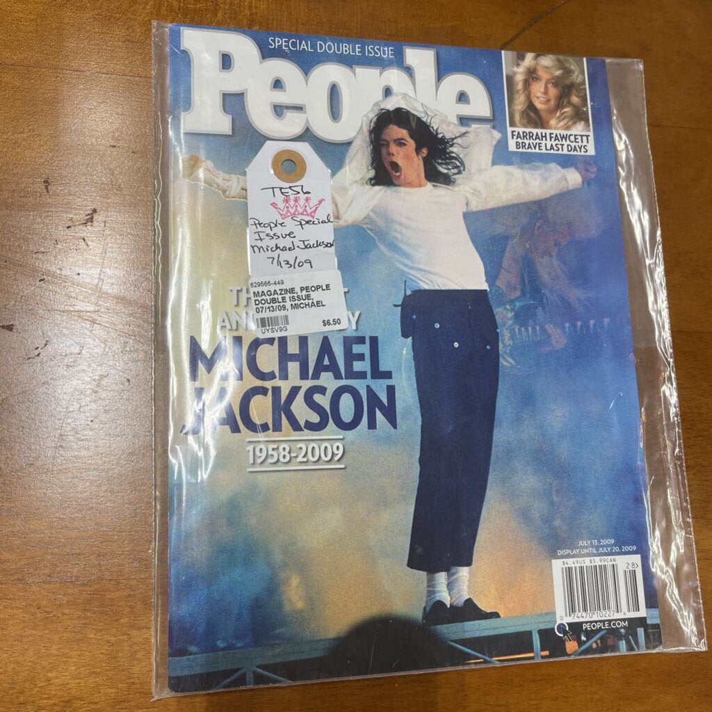 MAGAZINE, PEOPLE DOUBLE ISSUE, 07/13/09, MICHAEL JACKSON