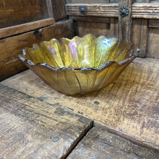 CARNIVAL GLASS BOWL