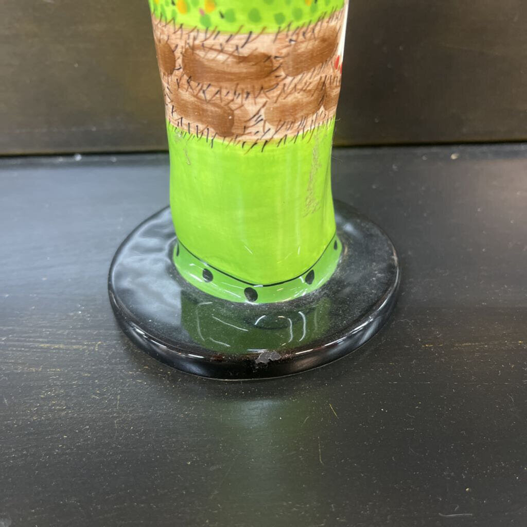 SUSAN PALEY GREEN LADY VASE