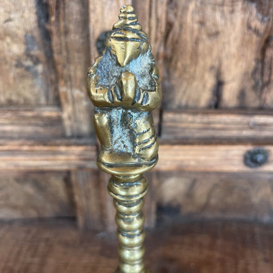 LARGE BRASS DINNER BELL