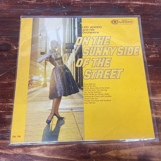 LEO ADDEO AND HIS ORCHESTRA - ON THE SUNNY SIDE OF THE STREET