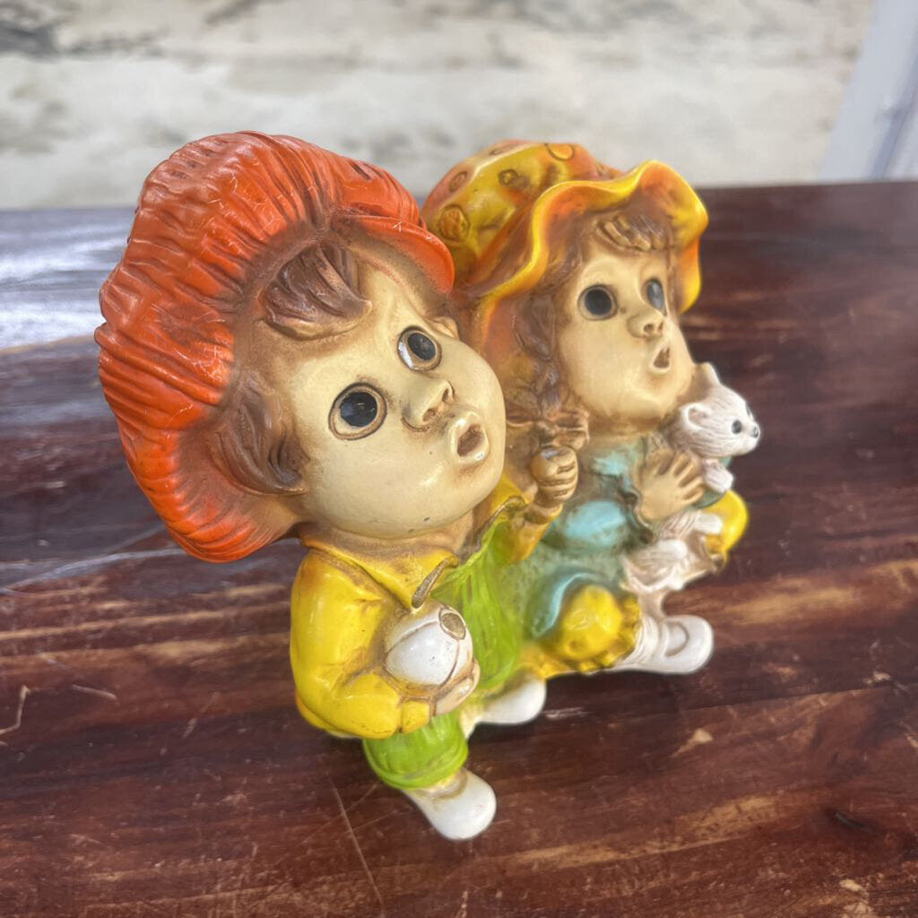 VINTAGE BOY AND GIRL