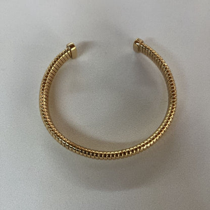GOLDTONE FLEX BRACELET