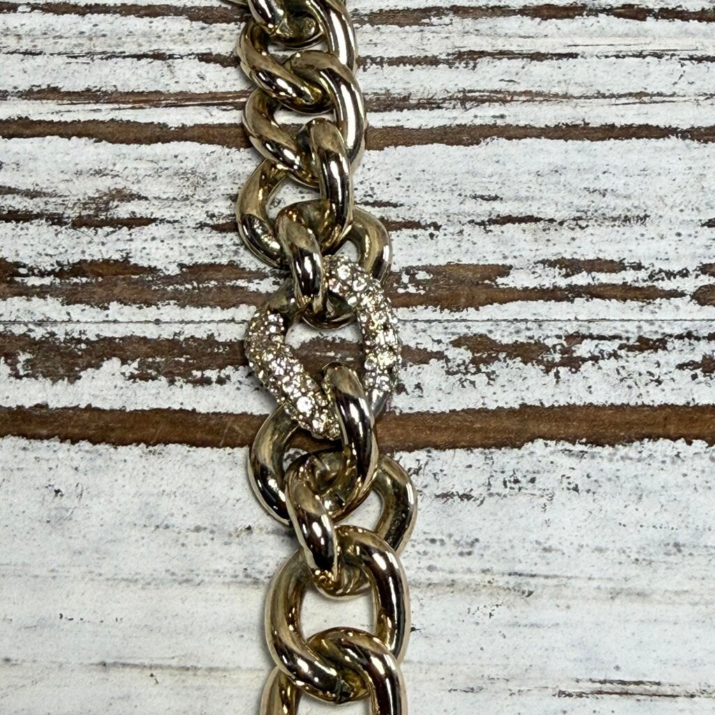 VICTORIA'S SECRET GOLDTONE LINK BRACELET