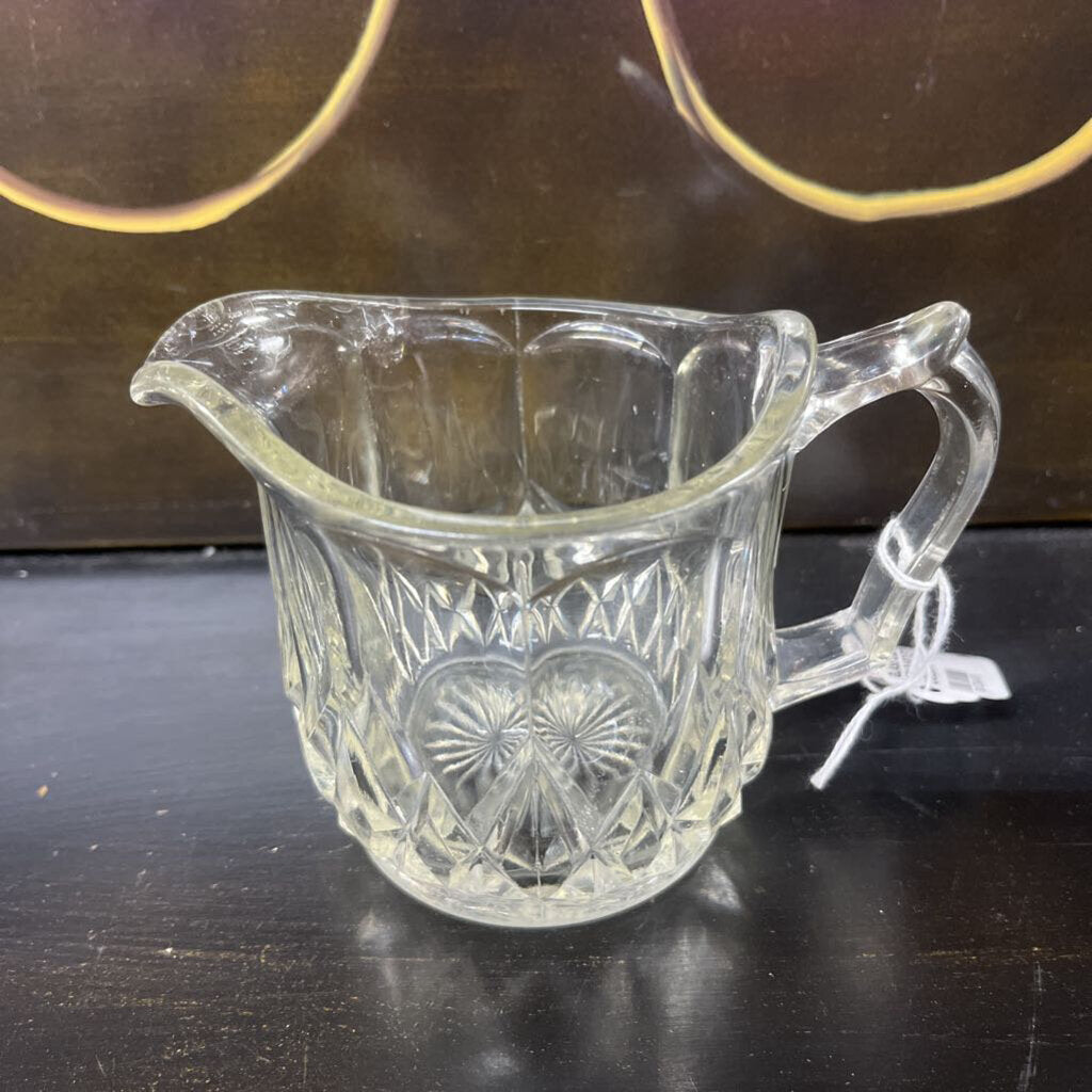 GLASS CREAMER, VTG BARTLETT COLLINS