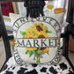 SUNFLOWER MARKET PILLOW