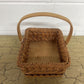Rectangle Reed Bamboo Basket w/Handle