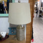 SILVER TABLE LAMP