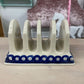 POLISH POTTERY TOAST HOLDER OR MAIL SORTER