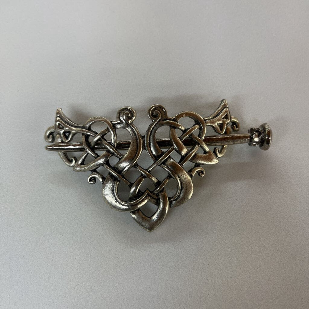 VTG VIKING CELTIC HAIR ORNAMENT W/PIN