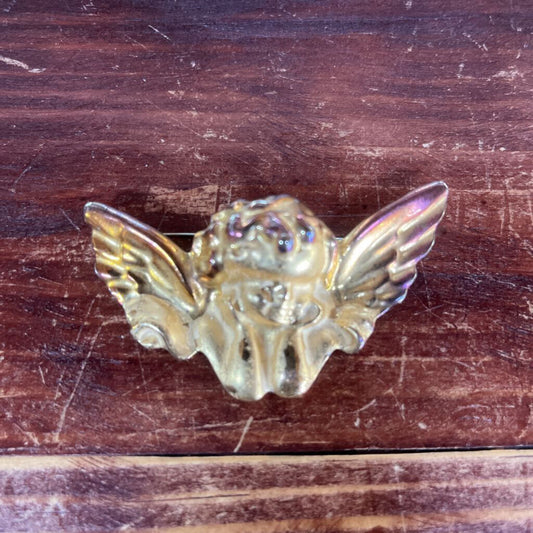 GOLDEN CHERUB/ANGEL BROOCH