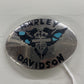 HARLEY DAVIDSON TURQUOISE BELT BUCKLE