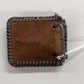 HANDMADE LEATHER MARIJUANA BELT BUCKLE