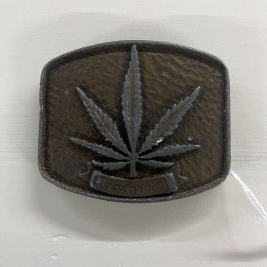 1970S HALL OF FAME MARIJUANA BELT BUCKLE