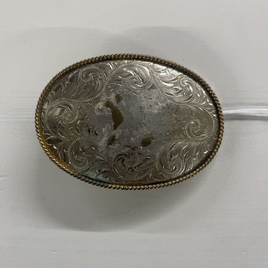 GERMAN SILVER BELT BUCKLE