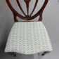 DREXEL MAHOGANY SHIELD BACK CHAIR