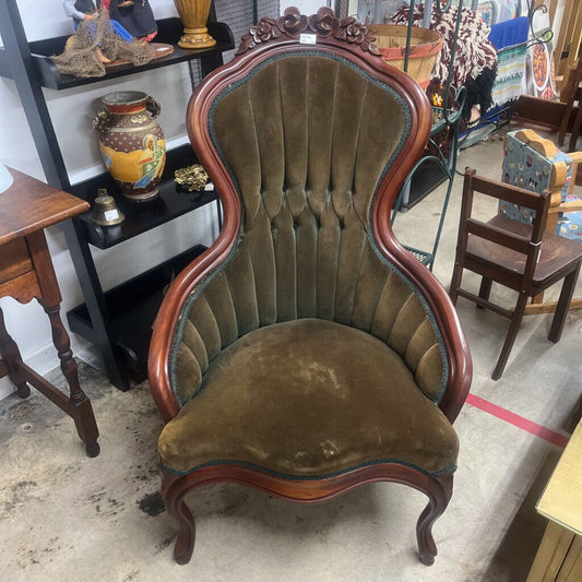 QUEEN ANNE ROSEBACK CHAIR