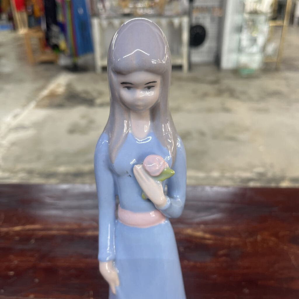 Vintage Porcelain European Girl