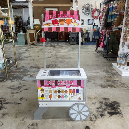 MELISSA AND DOUG WOODEN SNACK CART