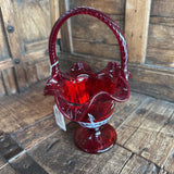 FENTON FALL RED BASKET