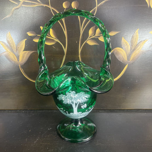 FENTON SPRING BASKET GREEN