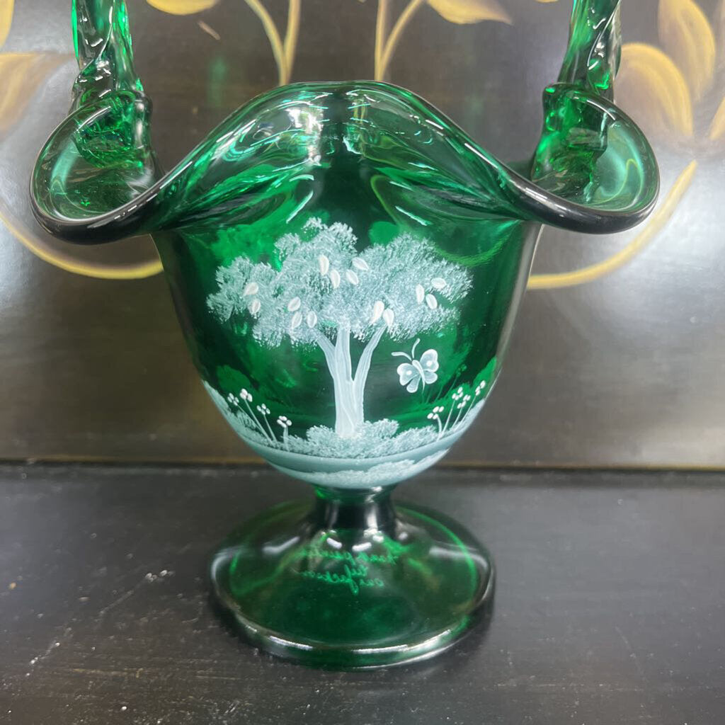 FENTON SPRING BASKET GREEN