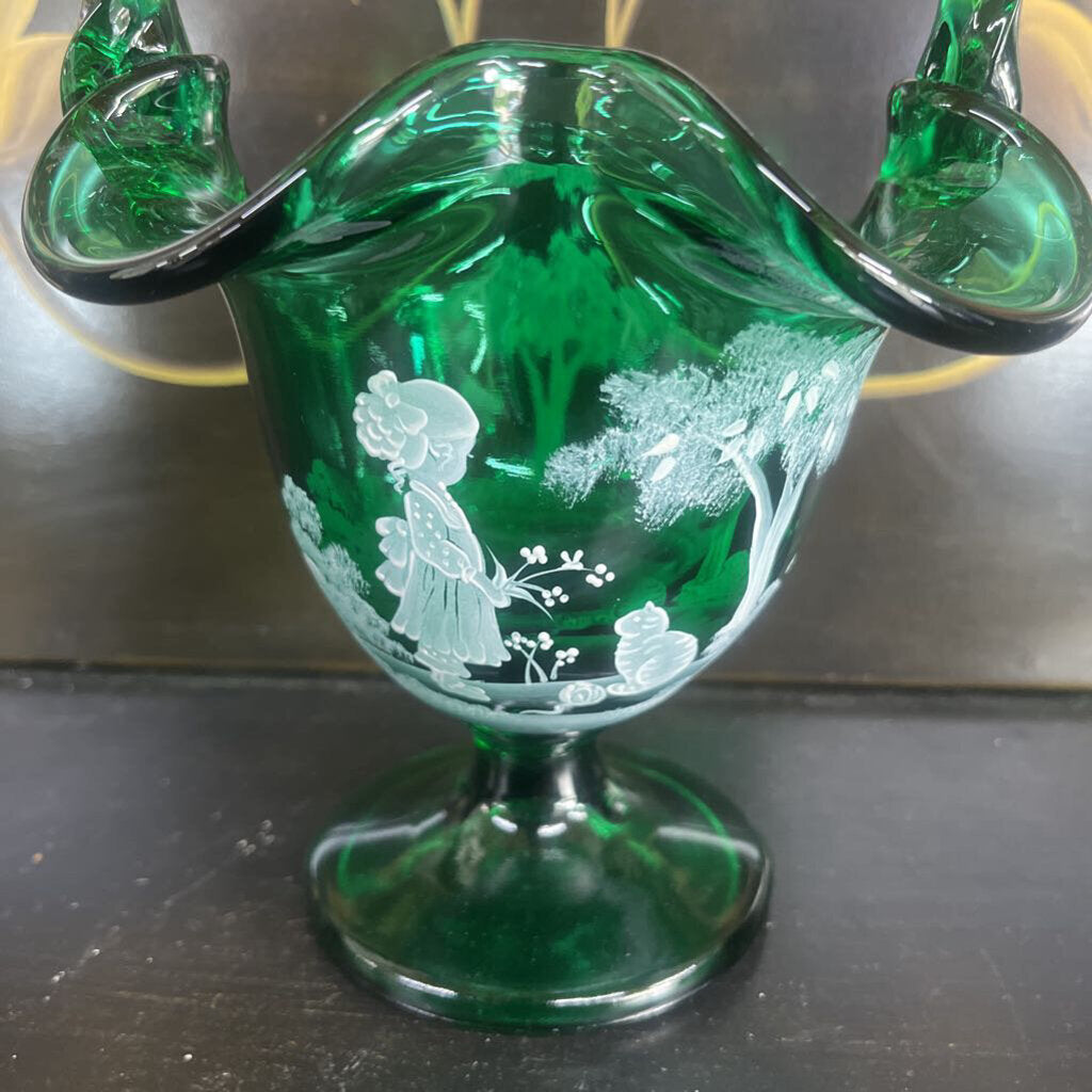FENTON SPRING BASKET GREEN