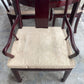 SOLID ROSEWOOD DINING TABLE WITH 8 CHAIRS