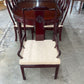 Solid Rosewood Dining Table with 8 Chairs