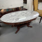 VINTAGE MARLE TOP COFFEE TABLE