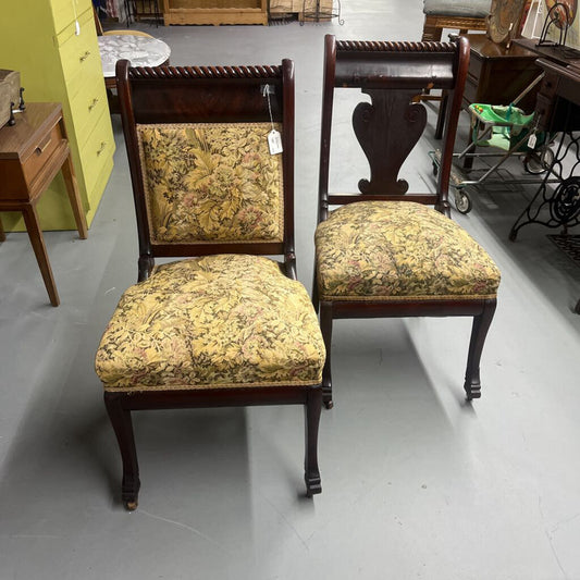 ANTIQUE CHAIRS (SET OF 2)