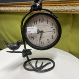 METAL BIRD CLOCK