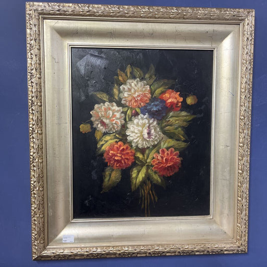 Oversized Floral Painting