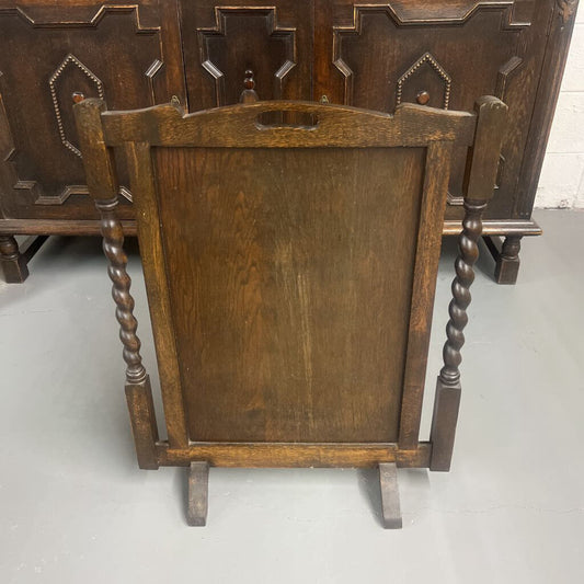 BARLEY TWIST FIRE SCREEN