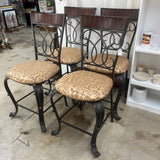 FOUR BARSTOOLS