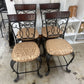 FOUR BARSTOOLS