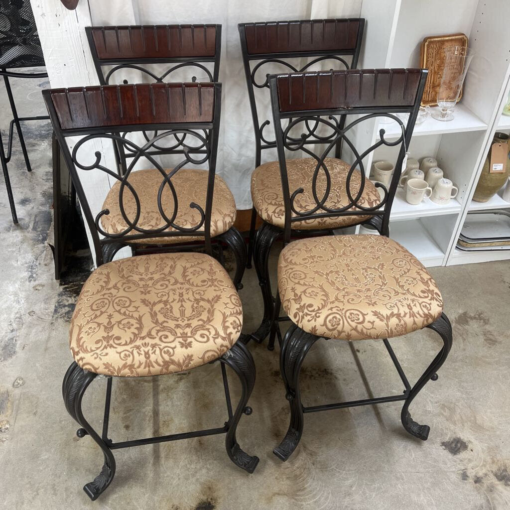 FOUR BARSTOOLS