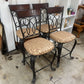 FOUR BARSTOOLS