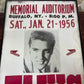 VINTAGE ELVIS PRESLEY - CONCERT POSTER - 1956