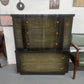 3PC MID CENTURY DRESSER MIRROR AND TALL CHEST