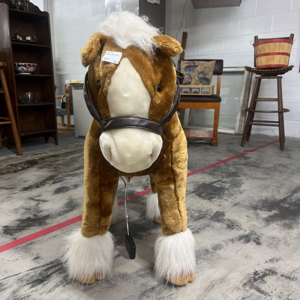 RIDE ON HORSE TOY