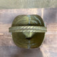 VINTAGE SOLID BRASS SEASHELL HANDLE BRIDE'S BASKET