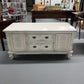 HAND-PAINTED CEDAR CHEST