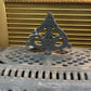 ANTIQUE CAST IRON WOOD BURNING STOVE