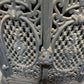 ANTIQUE CAST IRON WOOD BURNING STOVE