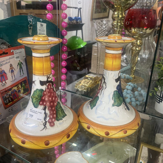 BELLA CASA PR. LARGE CANDLEHOLDERS