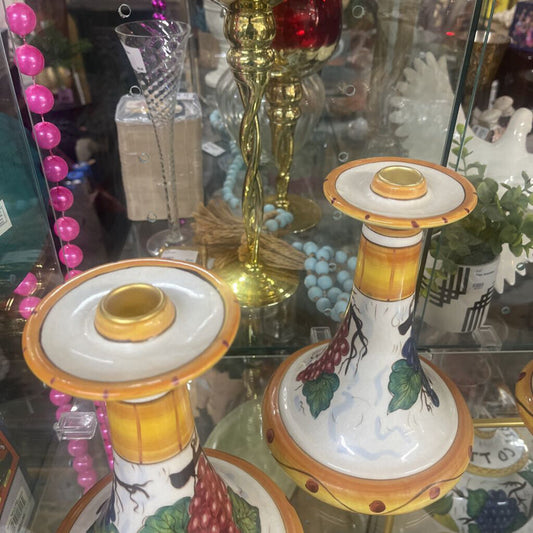 BELLA CASA PR. LARGE CANDLEHOLDERS