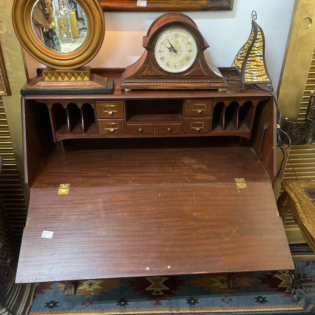 ANTIQUE WOODEN SECRETARY DESK